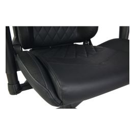 Deltaco Gaming DC410 Silla Gaming Ergonómica, Negro, Respaldo Ajustable 90-180°, Asiento y Respaldo Acolchados, Peso Máx. 120 kg, Altura Máx. 185 cm, Reposabrazos 2D