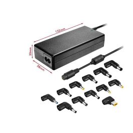 Leotec LENCSHOME06 Cargador Universal para Portátiles | Adaptador de Corriente 220V con Voltaje Automático (15-20V) y 10 Puntas - Negro Leotec LENCSHOME06 Cargador Universal para Portátiles | Adaptador de Corriente 220V con Voltaje Automático (15-20V) y 10 Puntas - Negro