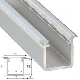 Perfíl Aluminio Tipo G 2,02M Precio: 11.94999993. SKU: 15096780489091