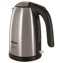 HERVIDOR DE AGUA UFESA HA7900 DELUX - 1850/2200W - CAPACIDAD 1.7L - TERMOSTATO SEGURIDAD - BASE 360º - FILTRO ANTICAL EXTRAIBLE