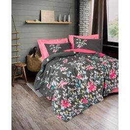 ASI8684283425570 Juego de Cama - Funda Nórdica 220x240 cm + 2 Fundas Almohada 60x60 cm - 100% Algodón Rosa Precio: 41.68999945. SKU: B15ACMFGDQ