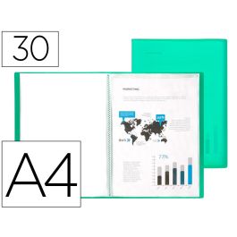 Carpeta Liderpapel Escaparate 30 Fundas Polipropileno Din A4 Verde Translucido Precio: 3.50000002. SKU: B1GF25N4KN