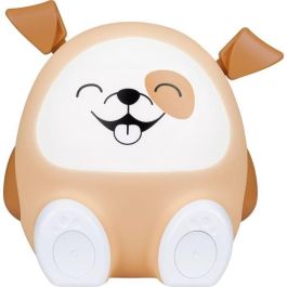 Bigben Interactive BIG1720484467997 Altavoz Luminoso Perro Bluetooth 5.0, 15W, Luz Nocturna Ajustable, Temporizador, Batería USB-C