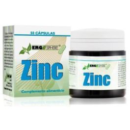 ERGONAT Zinc Ergosphere 50 Cápsulas - Mineral esencial para músculos, huesos, cabello y uñas Precio: 13.9000004. SKU: B139MLGHTC