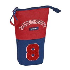 Estuche Cubilete Safta University Rojo Azul marino (8 x 19 x 6 cm) Precio: 6.69000046. SKU: S4306881