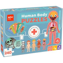 Puzzle Apli 19438 35 x 75 x 24 cm Cuerpo humano 240 Piezas