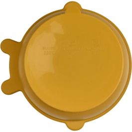 Thermobaby THE3023191605493 Ventosa de Silicona Amarillo Miel, Antideslizante e Irrompible