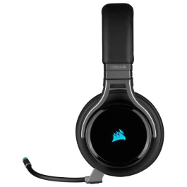 Corsair Virtuoso RGB Auriculares Diadema Conector de 3,5 mm USB tipo A Carbono