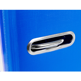 Liderpapel Documenta Archivador de Palanca A4 Forrado PVC con Rado Lomo 75mm Azul, Cartón, 2/75 mm, Dimensiones 80x320x290 mm