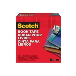 Scotch 7010408215 Rollo Cinta Reparación de Libros 50,8 mm x 13,7 m
