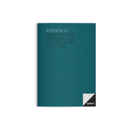 Additio Agenda Planificador Mes Vista 16 Meses 19,5x28,5 cm Colores Surtidos