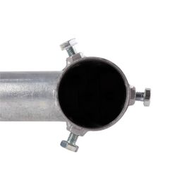 Cruceta 1 Brazo 0,5M Acero Galvanizado