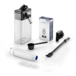 DeLonghi ECAM370.70.B Cafetera Superautomática Dinamica Plus con Molinillo Integrado y Espumador de Leche Negro