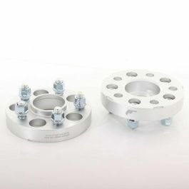 Japan Racing JRWA3-25MM-5H-66S Adaptadores para llantas de 25 mm, 5 tornillos 114.3 mm, centro 66.1 mm, color plata