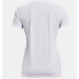 Camiseta de Manga Corta Hombre Under Armour Blanco L
