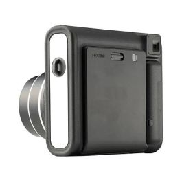 FUJIFILM Instax SQUARE SQ40 Cámara Instantánea, Formato de Película Cuadrado 62x62 mm, Color Negro, con Espejo para Selfies y Flash Integrado