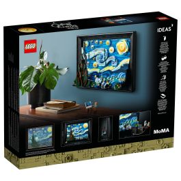 Lego Ideas 21333 Vincent Van Gogh - Lienzo de la Noche Estrellada Lámina Artística 3D - 2316 Piezas