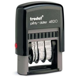 Trodat Printy 4820 Sello de fecha Tradicional 4x25 mm Negro