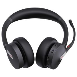 Yealink Auriculares Bluetooth BH70 Mono UC Inalámbrico USB-C/A para Oficina/Centro de Llamadas con Micrófono de Cancelación de Ruido y 35h de Conversación Negro