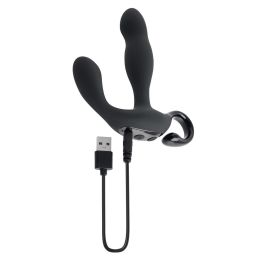 Vibrador anal Playboy Playboy Negro Vibrador anal Playboy Playboy Negro