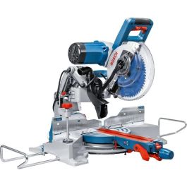 Bosch GCM 10 GDJ Sierra de Inglete Paneles sin Escobillas 2000W 5000 RPM con Extracción de Polvo y Carriles Deslizantes