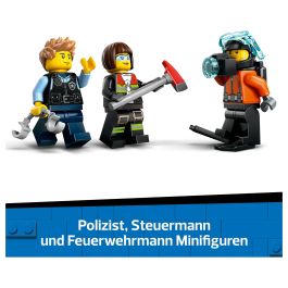 LEGO 60462 Helicóptero, Cami3n Bomberos Y Submarino