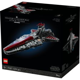 LEGO Star Wars Crucero de Ataque Clase Venator de la República 75367 - Juego de Construcción con 5374 Piezas