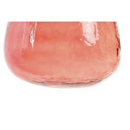 DKD Home Decor Jarrón Moderno de Cristal Granate 18 x 22.5 x 18 cm