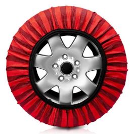 Abc C60070 Cadenas Textiles Nieve Classic T70 - 2 Unidades para Nieve y Hielo, Fabricadas en Europa, Calidad Premium
