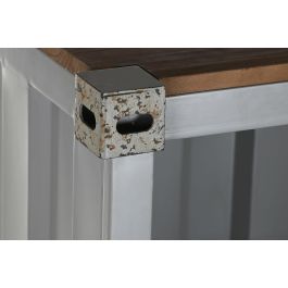 DKD Home Decor Estantería Vintage Gris 44 x 168.5 x 87 cm Metal y MDF Contenedor