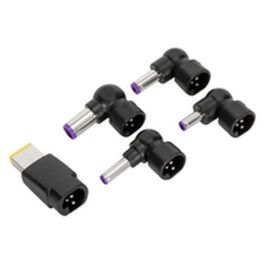 Targus Adaptador de Corriente Legacy Set USB-C Hembra Derecho a Conector Universal Macho Angular 18-23V 5A, Negro Targus Adaptador de Corriente Legacy Set USB-C Hembra Derecho a Conector Universal Macho Angular 18-23V 5A, Negro