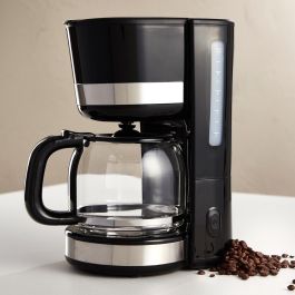 Day Cafetera Eléctrica 1,5 L 1000W con Función Antigoteo y para Mantener el Calor, Prepara hasta 12 Tazas