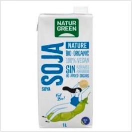 NATURGREEN Bebida Vegetal de Soja Nature 1 Litro (Pack de 6 Unidades) Precio: 12.4999996. SKU: B1J3LQPXHY