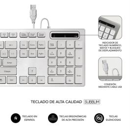 SUBBLIM SUBKBC-0EKE20 teclado SUBBLIM SUBKBC-0EKE20 teclado