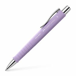FABER-CASTELL 241104 Bolígrafo Poly Ball XB Retráctil Pulsador, Recargable, Tinta Azul, Punta Extra-Gruesa, Lila, Triangular Precio: 14.49999991. SKU: B15VLGGBW9