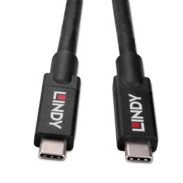 Lindy 8m USB 3.2 Gen 2 C/C Active Cable, Black Lindy 8m USB 3.2 Gen 2 C/C Active Cable, Black
