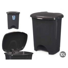 Papelera de Pedal Plástico 10L Antracita Arte Regal 27x33.5x22 cm (8 Unidades) Precio: 43.99000012. SKU: B1CP3R9Z69