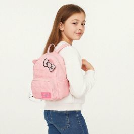 Mochila Casual Hello Kitty Rosa 21 x 26 x 16 cm