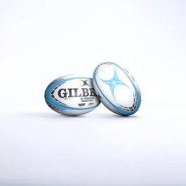 Gilbert G-TR4000 Balón de Rugby Talla 5 Azul Cielo