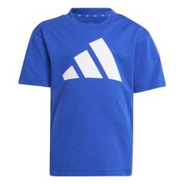 Camiseta de Manga Corta Infantil Adidas Big Logo Azul Blanco M Precio: 17.5000001. SKU: B15EEKWAM4