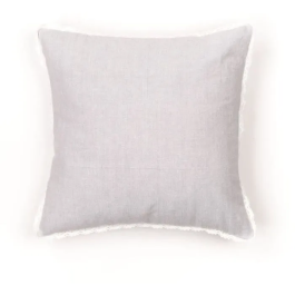 Today TOD1700240760596 Cojín CHARME Chambray x Dentelle Capucine 40 x 40 cm