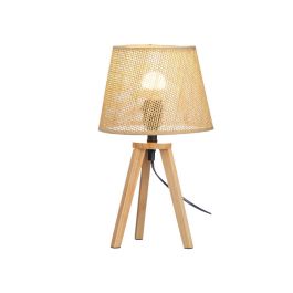 Lampara Sobremesa Pantalla Natural Conica 39 Cm Giftdecor (4 Unidades) Lampara Sobremesa Pantalla Natural Conica 39 Cm Giftdecor (4 Unidades)