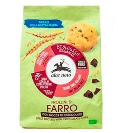 ALCE NERO Galletas de Cacao con Gotas de Chocolate Bio, con Harina de Espelta y Aceite de Oliva Virgen Extra 300g Precio: 5.7899996. SKU: B14H83VYXH
