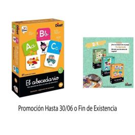 Diset Juego Educativo El Abecedario Castellano con 27 Puzzles para 4 Años