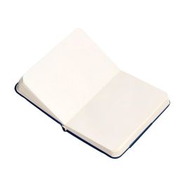 Cuaderno Con Gomilla Antartik Notes Tapa Dura A7 Hojas Lisas Azul Marino 80 Hojas 80 gr Fsc