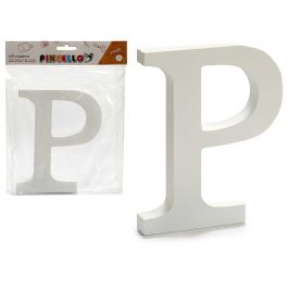 Letra P Madera Blanca 1.8x15 cm - Pincello (12 Unidades) Precio: 11.99000011. SKU: B17HTD9Y6G