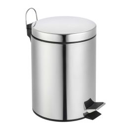 Cubo de Basura de Metal con Pedal 5L - Confortime (6 Unidades) Cubo de Basura de Metal con Pedal 5L - Confortime (6 Unidades)