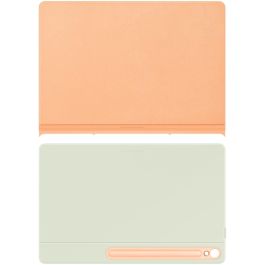 Samsung Smart Book Cover para Galaxy Tab S10 FE+ 10.9", Naranja, con Modo Espera y Portabolígrafo