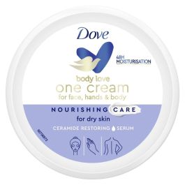 Dove NOURISHING CREAM Crema Nutritiva Cara, Cuerpo y Manos Piel Seca 250 ml - Hidratación Profunda y Nutrición Intensa Precio: 4.79000038. SKU: B1CD6HVTJH