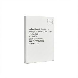 F-Secure Total Security 10 Dispositivos 2 Años ESD-DownloadESD Precio: 219.68999943. SKU: B19YV7P8PJ